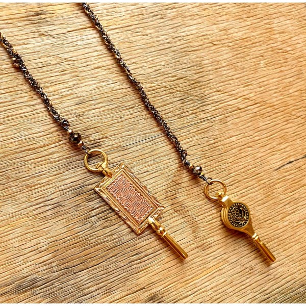 Marie Laure Chamorel ilgas kaklo papuošalas 